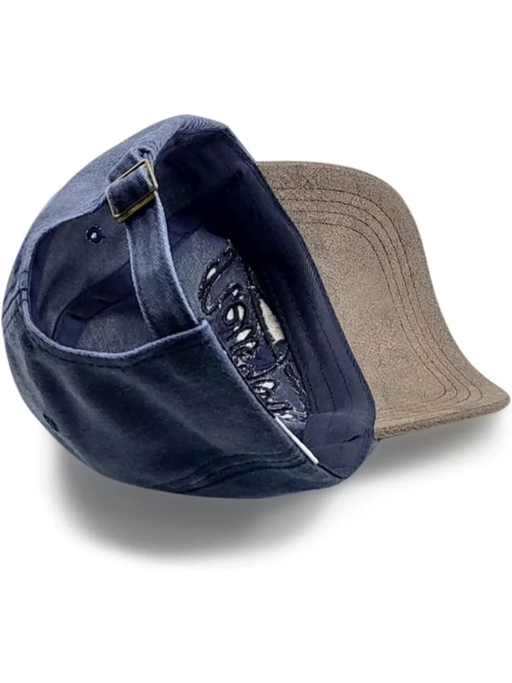Vintage Distressed Baseball Cap - Low Profile Cotton Dad Hat for Men, Patriotic